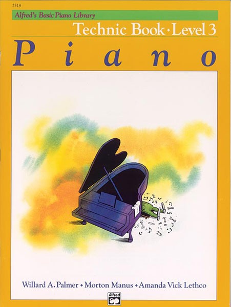Alfred Basic Piano Library Technic Book